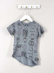 Band Of Boys The Girl Club: Band Of Boys asymmetrical tee (2y)