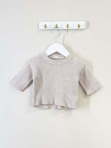 Grown organic knit pullover (3-6m)