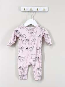 Peter Alexander: Peter Alexander kitten zip onesie (0-3m)