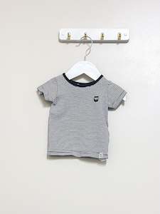 Cotton On Kids striped tee (0-3m)