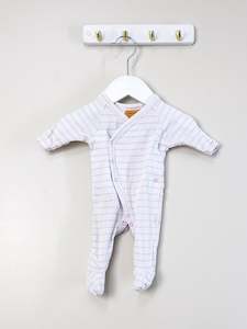 Bonds newbies suit - pink stripe (prem)