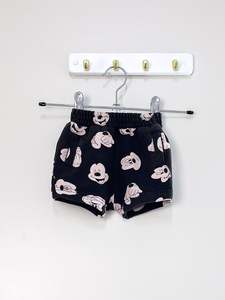 Rock Your Baby: Rock Your Baby x Mickey Mouse jersey shorts (0-3m)