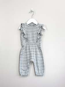 Country Road jersey frill playsuit (6-12m)
