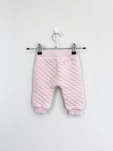 Country Road: Country Road organic quilted trackies (3-6m)
