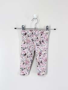 Country Road organic floral leggings (3-6m)