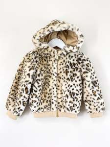 Country Road: BNWOT Country Road faux fur hooded jacket (2-3y)