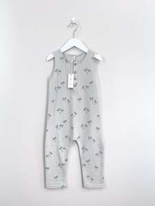 Brand New: BNWT Rylee + Cru palm tree jumpsuit (2-3y)