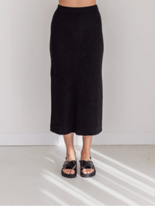 BNWT Ziggy Lou organic onyx knit skirt (XL)