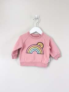 Hux organic sunrise sweatshirt (6-12m)