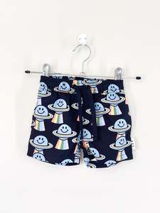 Hux rainbow planet swim shorts (6-12m)