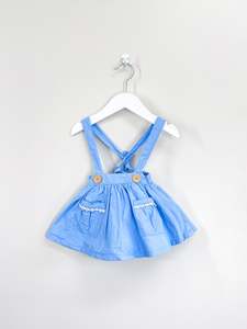 La Sienna: La Sienna suspender skirt (6-12m)