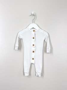 La Sienna rib cozy suit (0-3m)