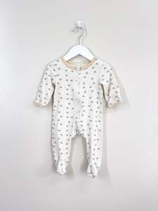 Bencer Hazelnut: Bencer & Hazelnut zipsuit (3-6m)