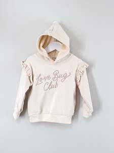Bencer & Hazelnut love bug club hoodie (2y)