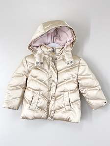 Tommy Hilfiger hooded down puffer jacket (18m)
