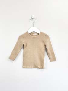 Ziggy Lou knit ribbed top (1y)