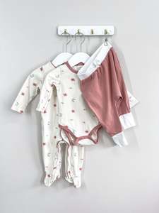 Little Bundle floral 3 piece set (3-6m)