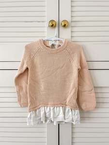 Jamie Kay OG frill knit - tulle (2y)