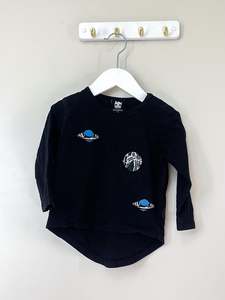 Band Of Boys organic planet patches long sleeve tee (12-18m)