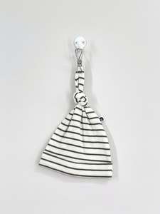 Burrow Be: Burrow & Be organic rib knot beanie (0-3m)