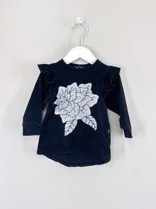 Hello Stranger rose frill tee (2y)