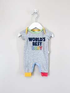 Peter Alexander worlds best baby onesie (newborn)