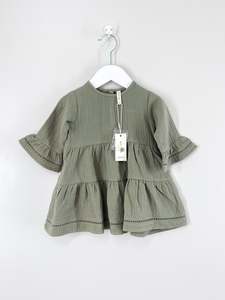BNWT Quincy Mae organic belle dress (12-18m)