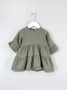 Quincy Mae organic belle dress (18-24m)