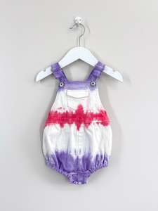 Seed Heritage: Seed denim tie dye romper (3-6m)