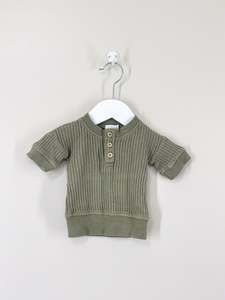 Jamie Kay OG organic andy waffle top (0-3m)