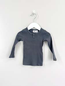 Karibou Kids rib henley (2y)