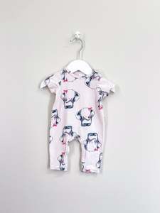 Newborn: Teeny Weeny elephant onesie (newborn)