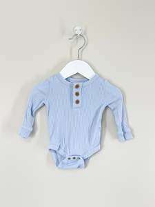 La Sienna rib cozy bodysuit (3-6m)