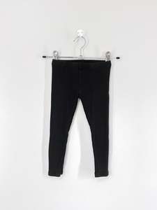 Verity Mcgowan: La Sienna cozy rib leggings - black (2y)