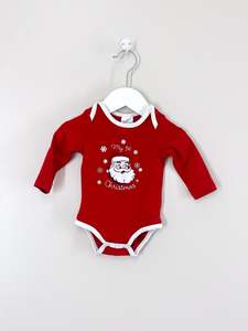 🎄 Teeny Weeny my first christmas bodysuit (0-3m)
