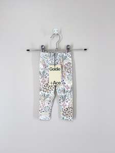 Shannon Vandy: BNWT Goldie + Ace sea flowers leggings (0-3m)