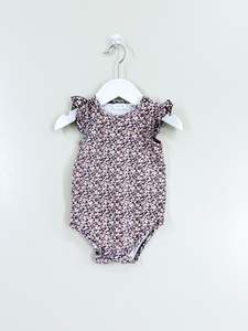 Jamie Kay OG organic frill singletsuit (1y)