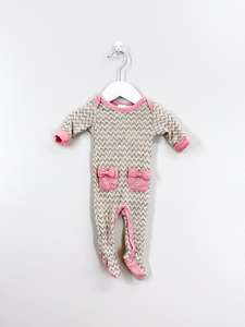 Merinos Thermals: Teeny Weeny merino onesie (newborn)