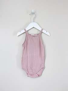 Jamie Kay OG organic pointelle singletsuit (1y)