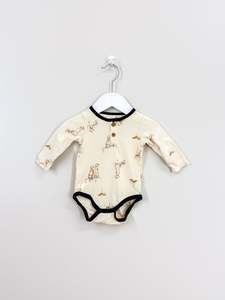 Little Bundle meerkat bodysuit (0-3m)
