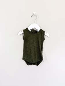 Buck & Baa organic singletsuit (3-6m)