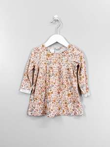 Dresses: Toshi long sleeve orange floral dress (1y)