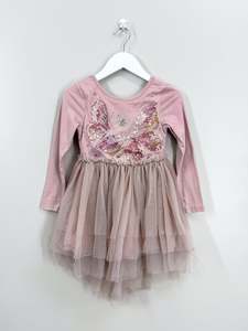 Dresses: Cotton On Kids butterfly tulle dress (5y)