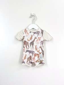 Swimwear: With Love For Kids boyleg swimsuit (0-3m)