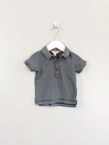 Fox & Finch stripe polo shirt (12-18m)