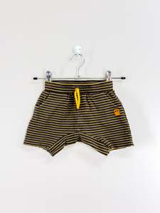 Rock Your Baby: Rock Your Baby raw edge shorts (6-12m)