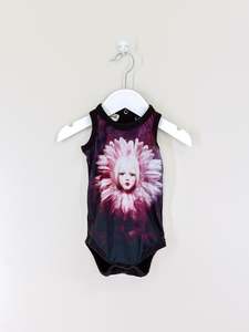 Rock Your Baby flower child singletsuit (3-6m)
