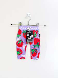 BNWT Bonds leggings - strawberries (newborn)