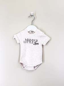 Bencer & Hazelnut mama's little love bodysuit (0-3m)