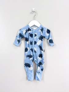 Bonds wondersuit - hippos (0-3m)